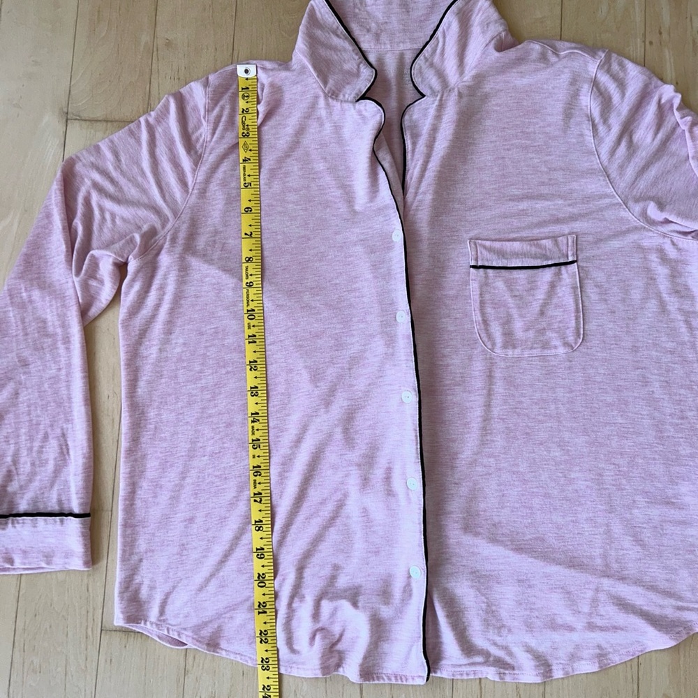 Victoria’s Secret Women's SoSoft Modal Long Pajama Set Angel Pink Size Large - Picture 13 of 16